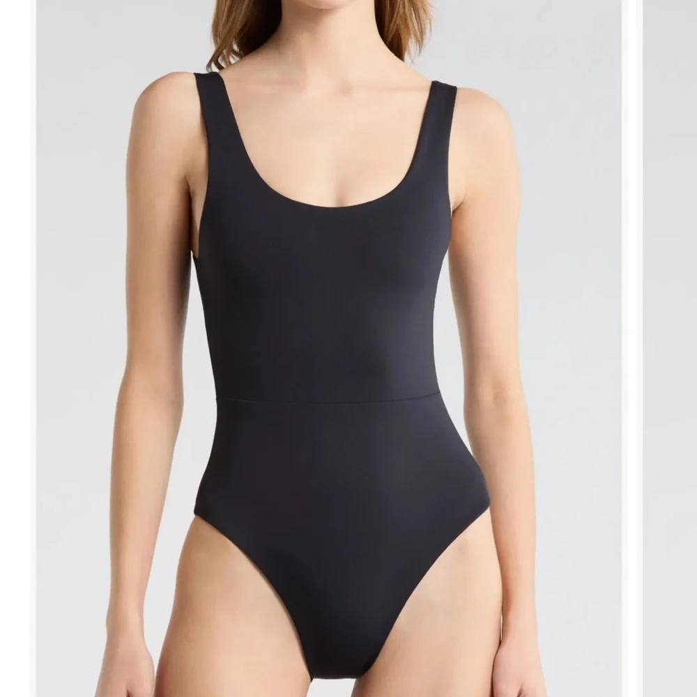 Left on Friday Double Scoop One-Piece Swimsuit